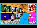 Download Lagu MIPAN \u0026 ZUZUZU PASANG CAMERA TERSEMBUNYI UNTUK MEMANTAU MONSTER RUSA DAN BURUNG HANTU DI MINECRAFT!