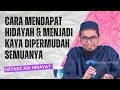 Download Lagu CARA MENDAPAT HIDAYAH \u0026 MENJADI KAYA DIPERMUDAH SEMUANYA❗🙏💰|USTADZ ADI HIDAYAT