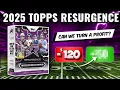 PROFIT CHALLENGE 2025 TOPPS RESURGENCE MEGA BOXES