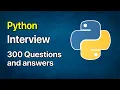 Python Interview Questions and Answers 2025 Edition