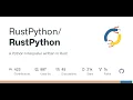 GitHub - A Python Interpreter written in Rust