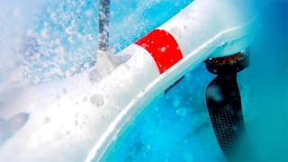 DRONE CRASH in the Ocean at 50mph and SURVIVES!  This is why you ONLY buy a WATERPROOF DRONE!