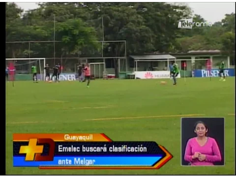 Emelec buscará clasificación ante Melgar