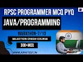 RPSC PROGRAMMER 2024 MARATHON APNITEST