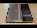 Samsung Galaxy Z Fold 4 Diamond Hydrogel Film Installation mobilelitesg