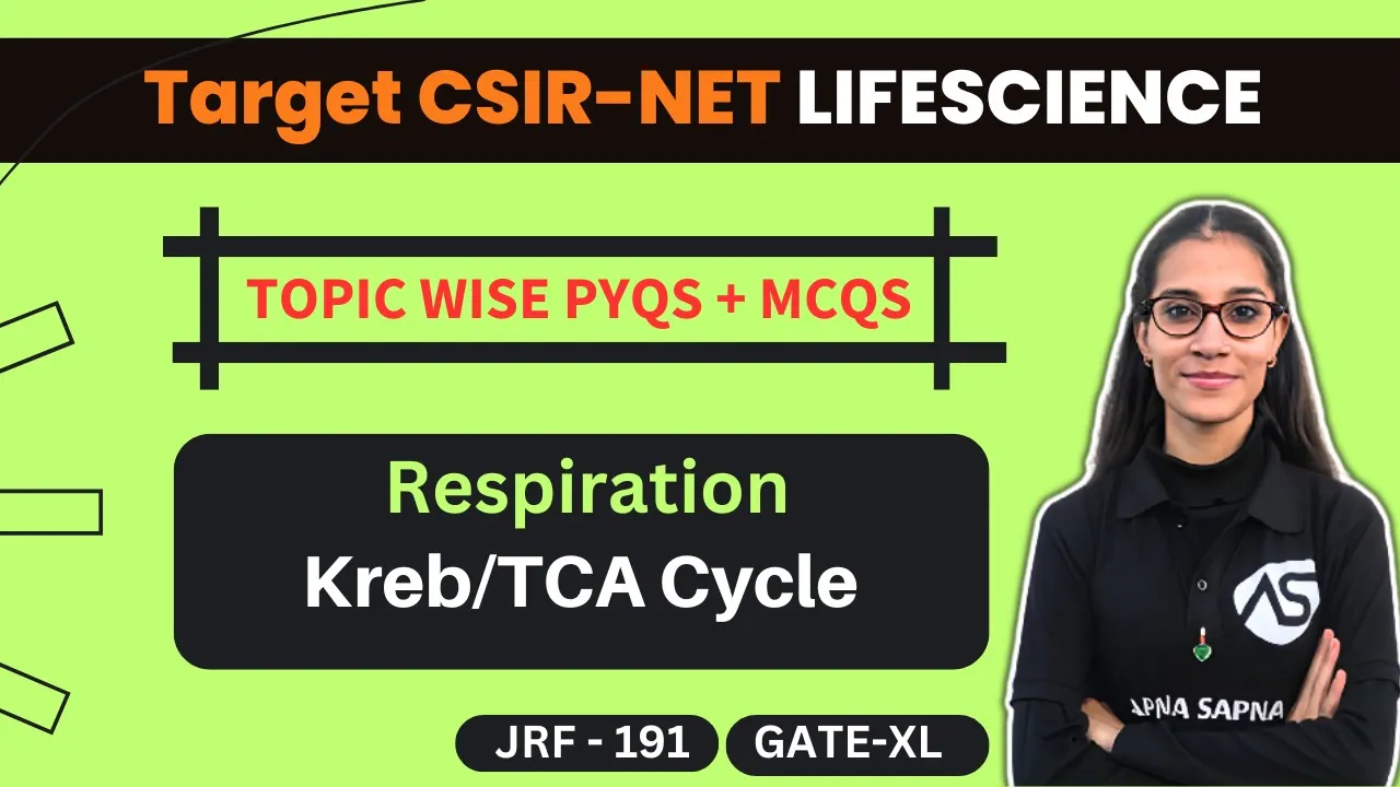 T.C.A/Kreb Cycle : PYQs and MCQs Practice || NET LIFESCIENCE JUNE 2024