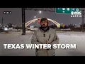 Winter weather reports from across Texas