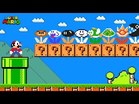 Download MP3 Super Mario Bros. but there are MORE Custom Flower All Enemies!