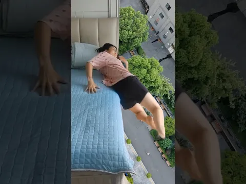 Mom Is About To Fall From The Bed 😨🔥 #shorts​