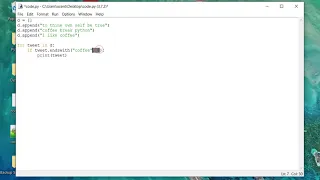 Python endswith - Super Simple Tutorial with Twitter Example
