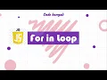 For In Loop in JavaScript JS Tutorial for Beginners in 2022