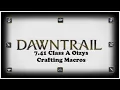 FFXIV - Patch 7 41 Class A Oizys Crafting Macros