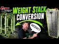 Weight Stack Conversion - Fitness Reality Lat Pull Down Attachment