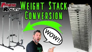 weight stack conversion fitness reality lat pull down attachment 810xlt super max power cage