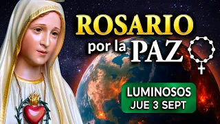 🕊ROSARIO por La PAZ de HOY Jueves - Heraldos
