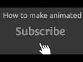 How to make subscribe button animation Subscribe Bell Intro Kaise Banaye html css