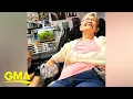 Granddaughter captures grandma getting her 1st tattoo at 82 years old l GMA