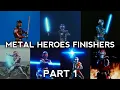 Metal Heroes Finishers Part 1 Gavan - Jiraiya