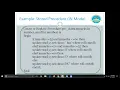 5 Stored Functions and Procedures