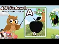 ABC Flashcards for Toddlers Fruits Vegetables Food Baby First Words Vocabulary