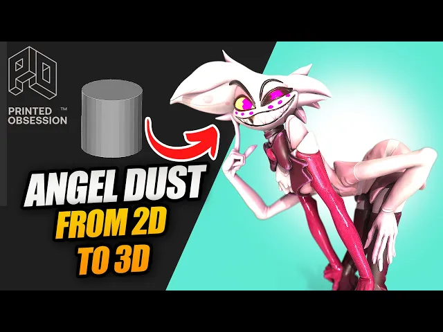 Angel Dust - Hazbin Hotel - Fan Art video thumbnail