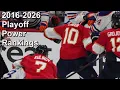 Playoff Power Rankings From 2016 Through 2026