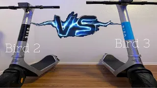 What to look for The difference between the bird 2 and bird 3 scooter