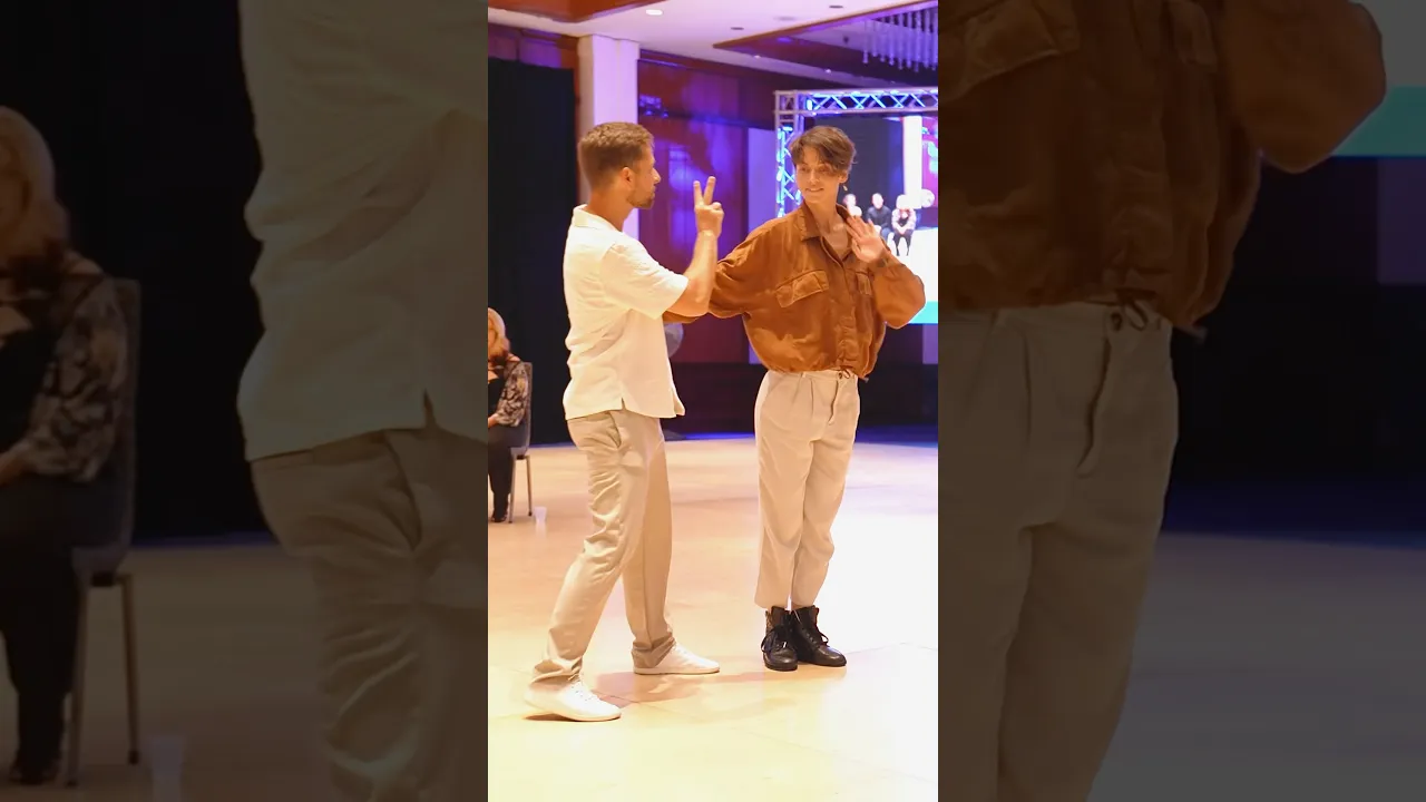 🥇Poetic french flow 🇫🇷 Always love to dance with my friend Maxime #dance #westcoastswing #improv