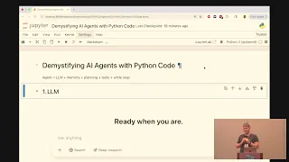 Demystifying AI Agents with Python Code - William Horton