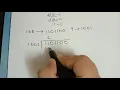 Division of Decimal numbers in Binary form
