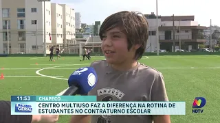 Esplanada: Centro Multiuso beneficia alunos e comunidade local