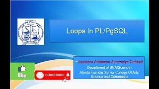 3 Loops in PLPgSQL
