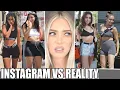 REACTING TO BODY GOALS INFLUENCERS IN REAL LIFE - MADISON BEER WOLFIE CINDY iNsTaGrAm VS ReAliTy