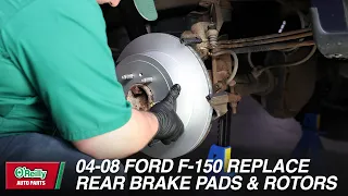 DIY - How to Replace the Rear Brakes Rotors on a 2004-2008 Ford F-150
