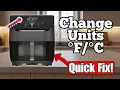 Instant Vortex Air Fryer Showing Wrong Temp Units Fix It Fast