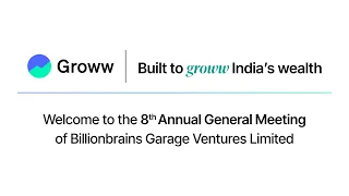 Annual General Meeting 2026 | Built to Groww India's wealth
