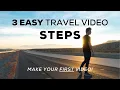 Lagu How To: Make Your FIRST Travel Video (3 Easy Steps!)