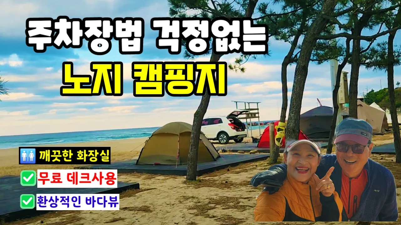 💥주차장법 걱정없는 60대 첫 겨울노지캠핑 | 스타렉스후면텐트 | 김장김치에 수육먹기 サムネイル
