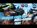 Volunteer Guard Day Event Guide salute a city guard to transform into them for 24 hours