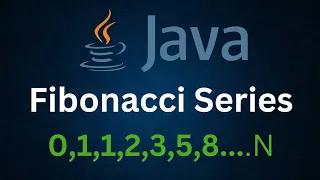 write a Program to Display Fibonacci series using while loop in java