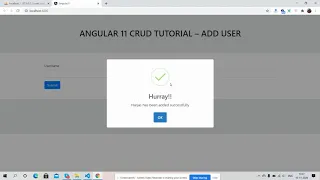 Angular 11 Crud Tutorial - Add User