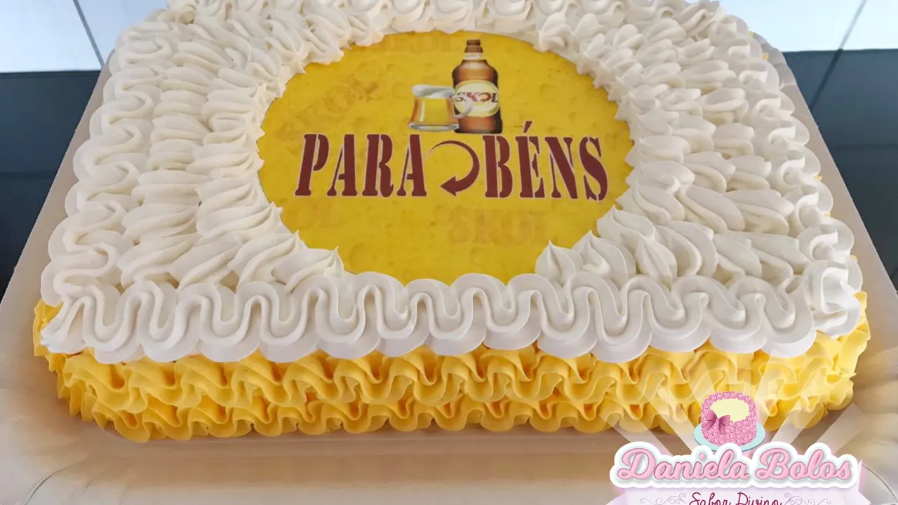 BOLO DE ANIVERSÁRIO SIMPLES DE LEITE NINHO | Gabriel Freitas |