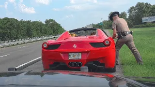 When Police Have To Chase A Supercar