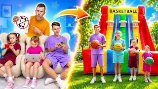 Telefonos időtől a családi játékig! 📱➡️⚽