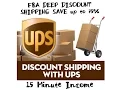 How To Ship Inventory To Amazon Fulfilment Center UPS Deep Discount Shipping Via Seller Central
