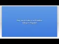 Easy way to make a confirmation dialog in Angular