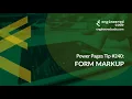 Power Pages Tip - Form Markup