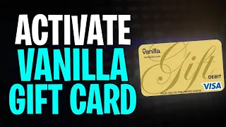 How to Activate Vanilla Visa Gift Card Online Activate Register