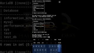 Create List Databases in MySQL on Termux Beginner SQL on Android
