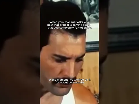Freddie has a response for every occasion.